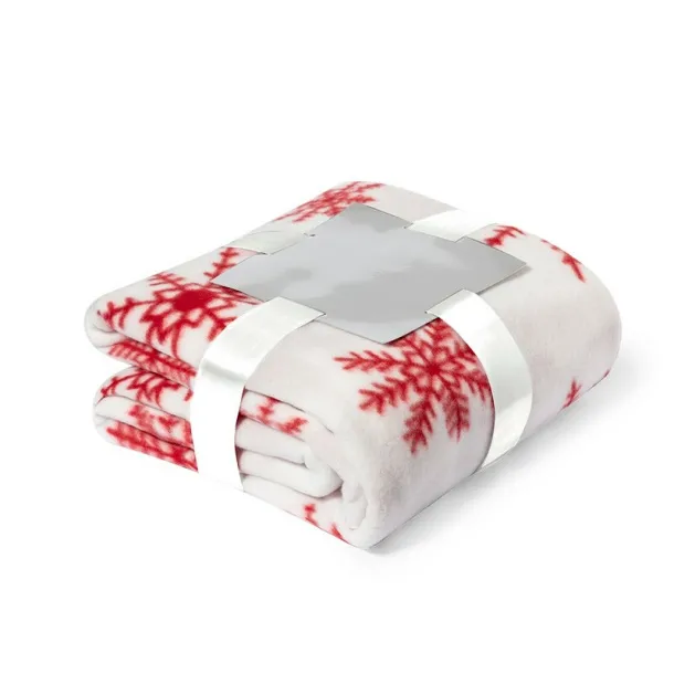  Fleece blanket white