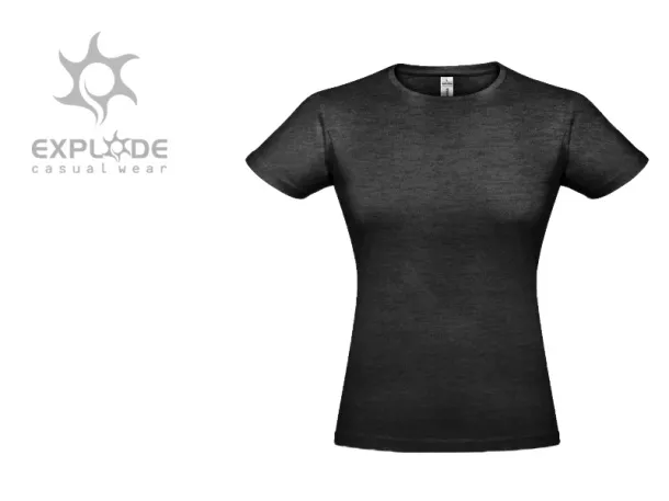 DONNA women’s t-shirt - EXPLODE Pepeljasto tamnosiva