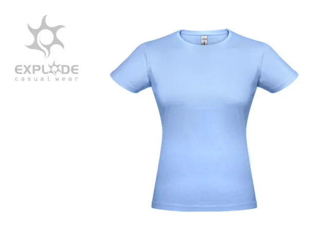 DONNA women’s t-shirt - EXPLODE Light blue