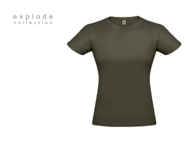 DONNA women’s t-shirt - EXPLODE Olive green