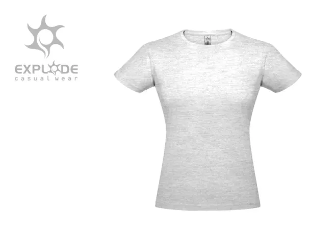 DONNA women’s t-shirt - EXPLODE Pepeljasto svijetlosiva