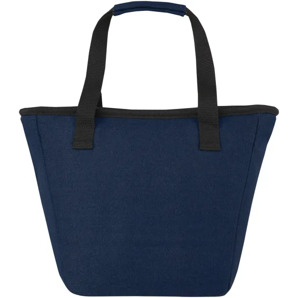 Joey 9-can GRS recycled canvas lunch cooler bag 6L Navy Blue