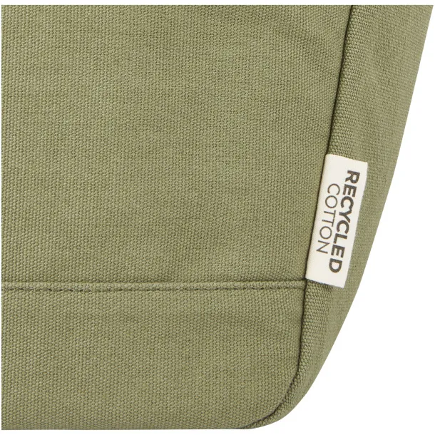 Joey 9-can GRS recycled canvas lunch cooler bag 6L Olive