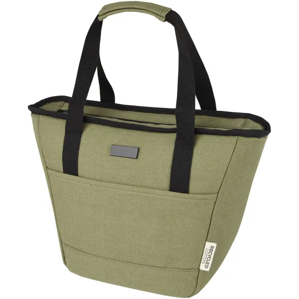 Joey 9-can GRS recycled canvas lunch cooler bag 6L Olive