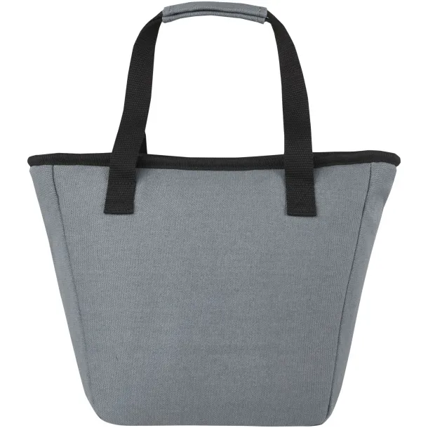 Joey 9-can GRS recycled canvas lunch cooler bag 6L Grey