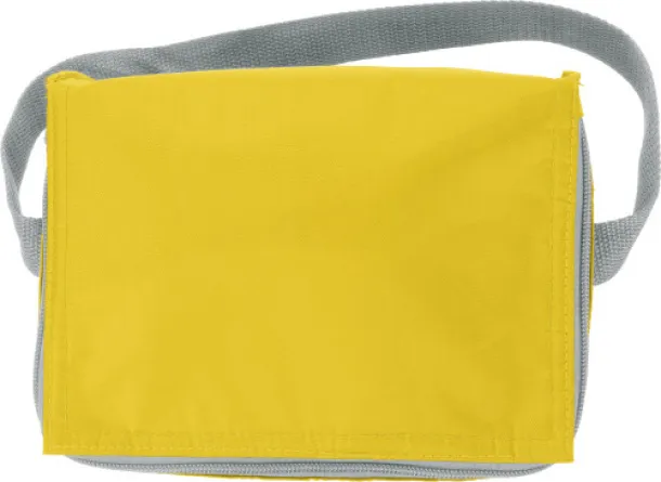  Polyester (420D) cooler bag Cleo yellow