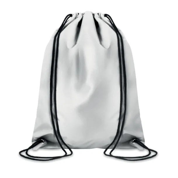 SHOOP REFLECTIVE 4eflective drawstring bag Silver