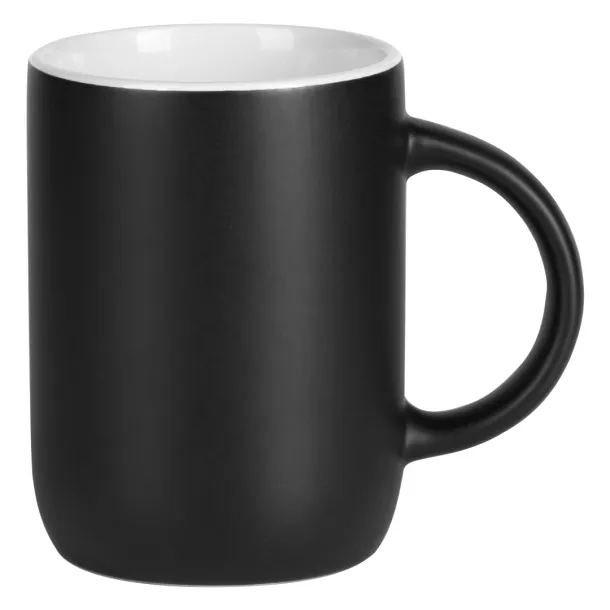 AGNES Stoneware mug, 310 ml - CASTELLI Black