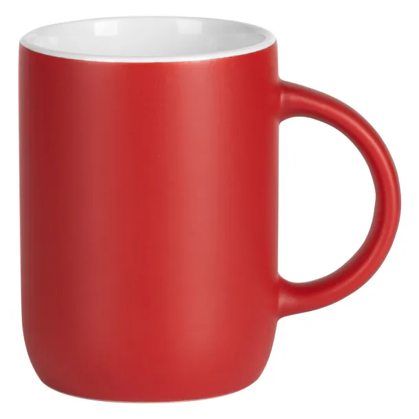 AGNES Stoneware mug, 310 ml - CASTELLI Red