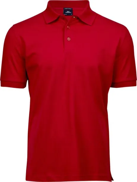  Polo majica s elastinom, 215 g/m² - Tee Jays Crvena