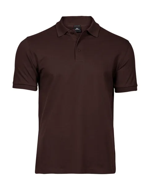  Polo majica s elastinom, 215 g/m² - Tee Jays Chocolate