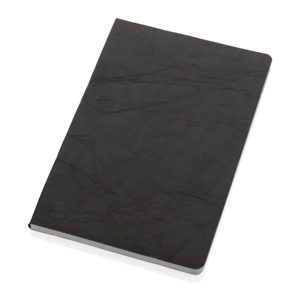  Salton luksuzni notes od natron papira, A5 - XD Collection Crna
