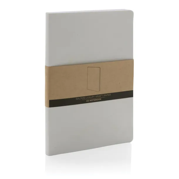  Salton luxury kraft paper notebook A5 - XD Collection White 