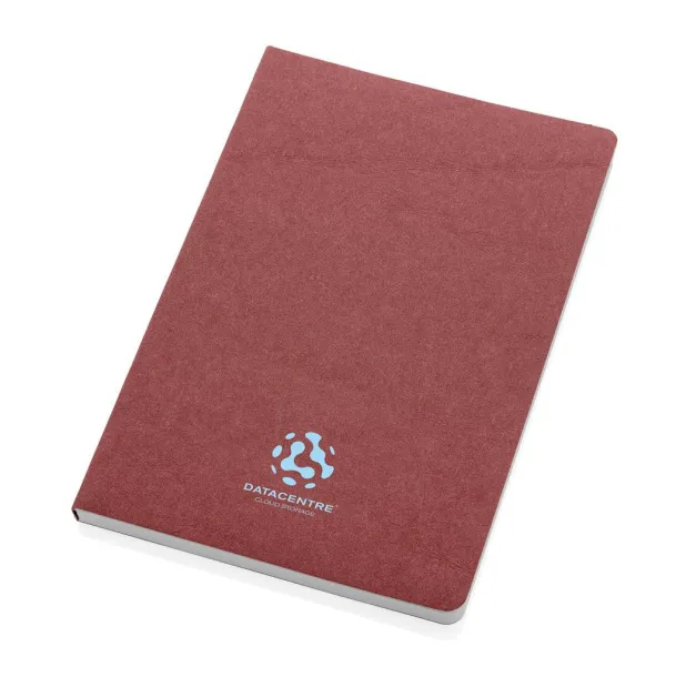  Salton luksuzni notes od natron papira, A5 - XD Collection cherry red