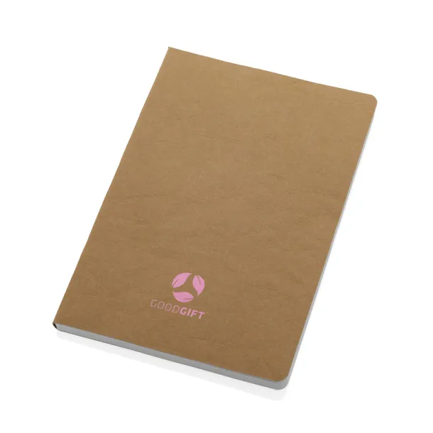  Salton luxury kraft paper notebook A5 - XD Collection brown 