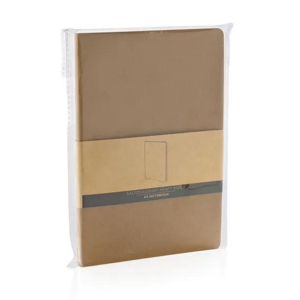  Salton luksuzni notes od natron papira, A5 - XD Collection brown