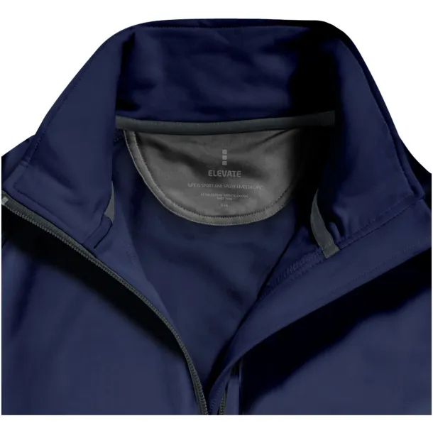 Mani power fleece full zip ladies jacket - Elevate Life Navy Blue