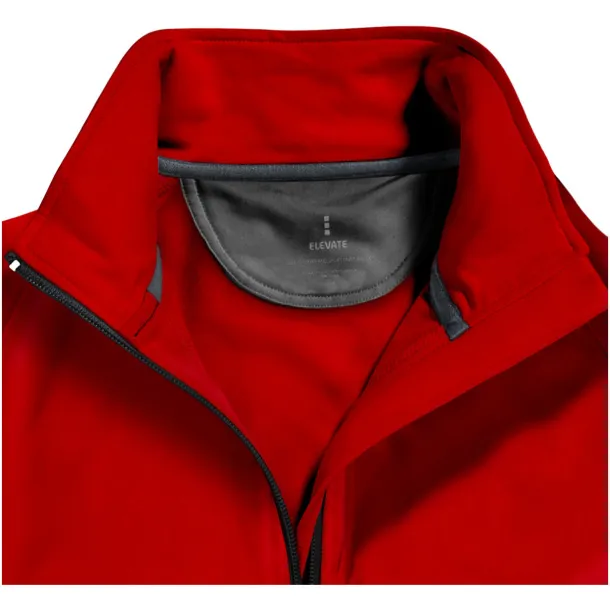 Mani power fleece full zip ladies jacket - Elevate Life Red