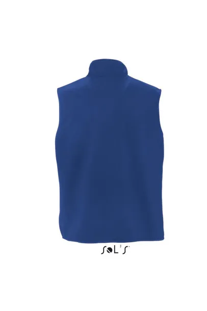  SOL'S NORWAY - UNISEX SLEEVELESS FLEECE CARDIGAN - SOL'S Royal blue