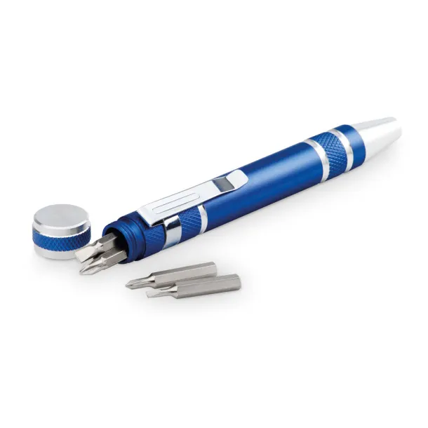 TOOLPEN Mini tool set Royal blue