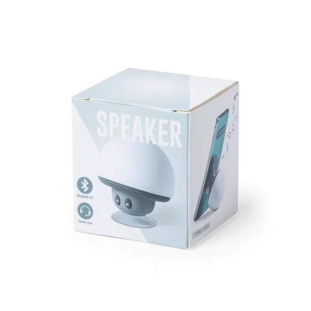  Wireless speaker 3W "mushroom", phone stand white