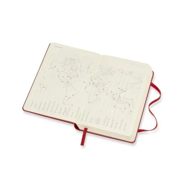  MOLESKINE diary A6 Crvena