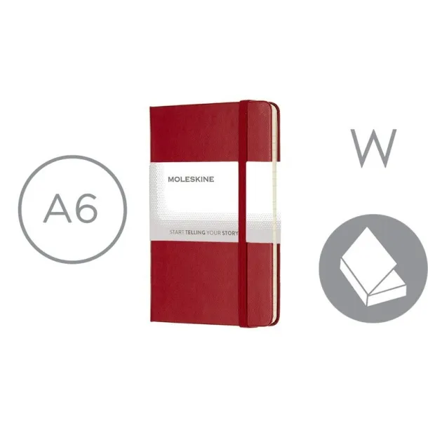  MOLESKINE diary A6 red