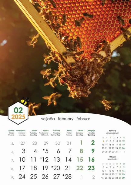  "PČELE" color kalendar Color