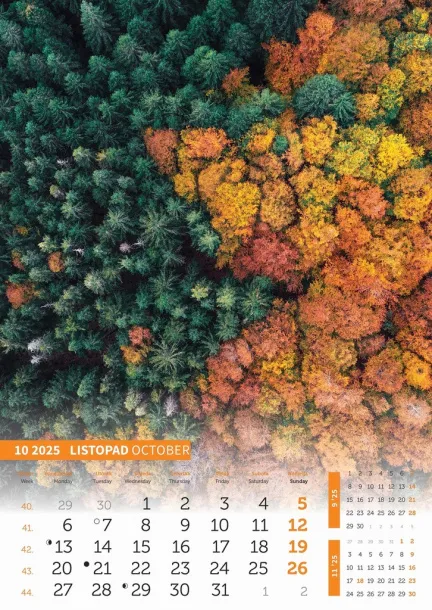  "IGRE BOJA" color calendar Color