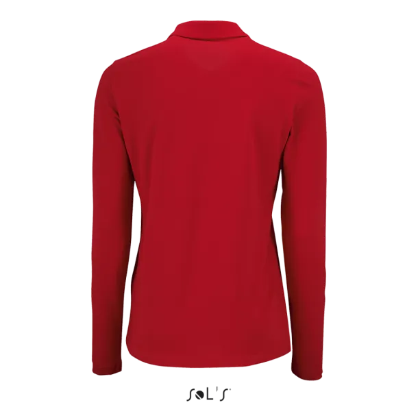  SOL'S PERFECT LSL WOMEN - LONG-SLEEVE PIQUÉ POLO SHIRT - SOL'S Red