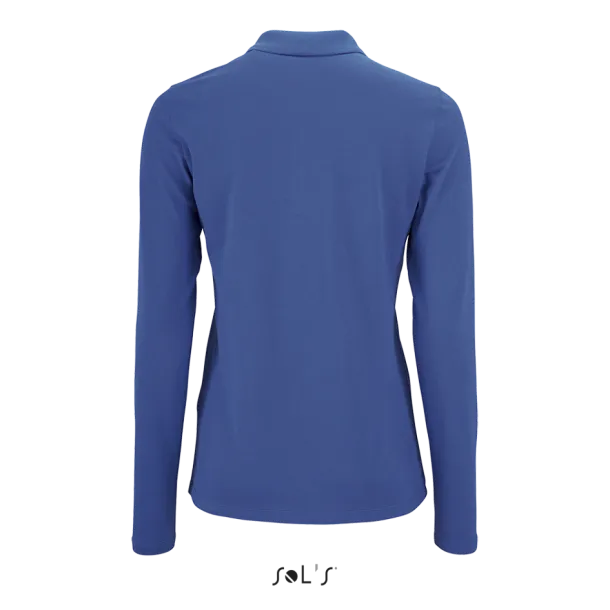  Ženska polo pique majica dugih rukava, 180 g/m2 - SOL'S Kraljevski plava