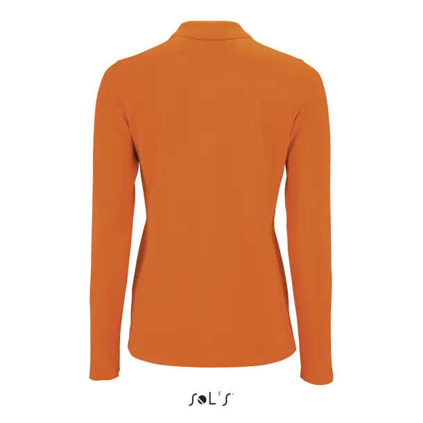  SOL'S PERFECT LSL WOMEN - LONG-SLEEVE PIQUÉ POLO SHIRT - SOL'S Orange