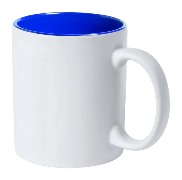 Kulmer mug Blue White