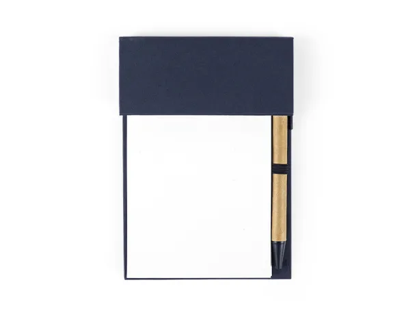 SKY biodegradable notebook with biodegradable ball pen Blue