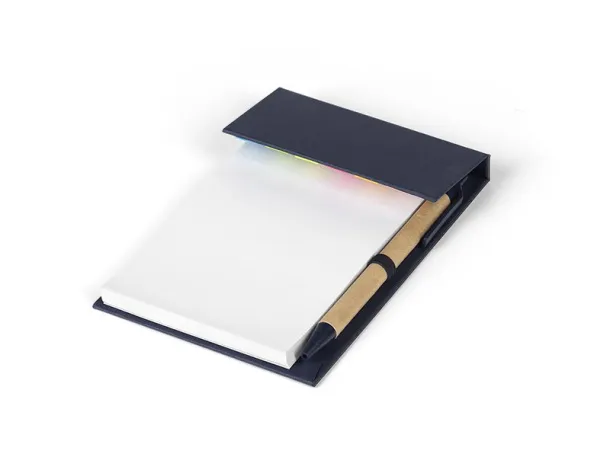 SKY biodegradable notebook with biodegradable ball pen Blue