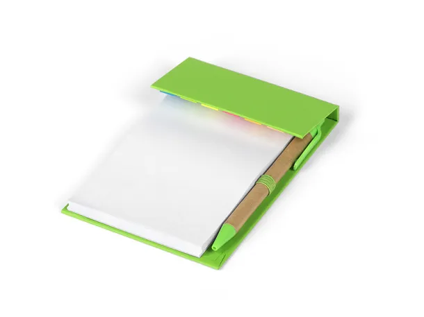 SKY biodegradable notebook with biodegradable ball pen Kiwi