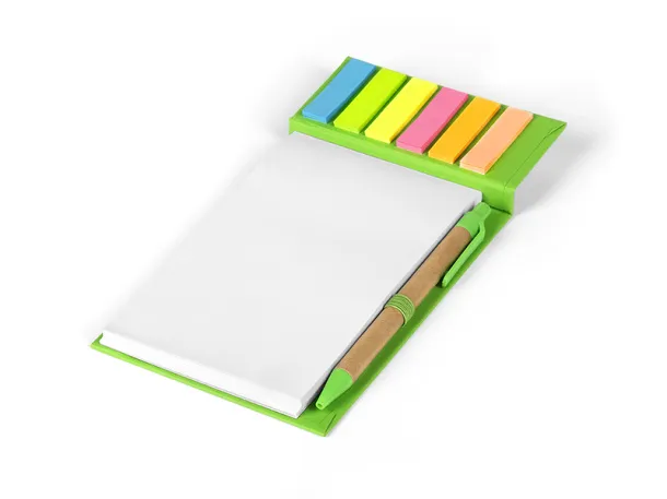 SKY biodegradable notebook with biodegradable ball pen Kiwi