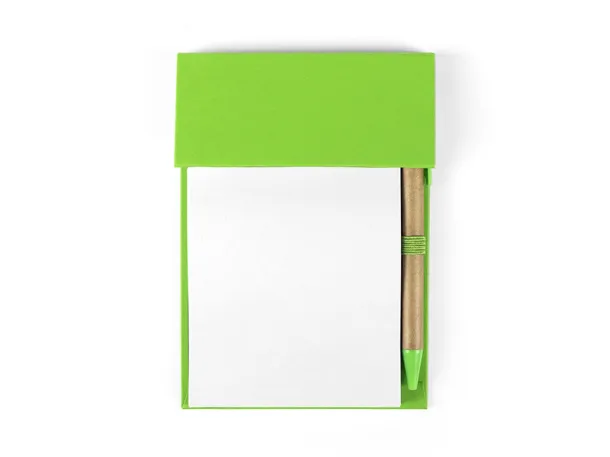 SKY biodegradable notebook with biodegradable ball pen Kiwi