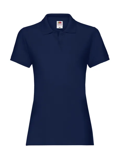  Ladies Premium Polo - Fruit of the Loom Navy