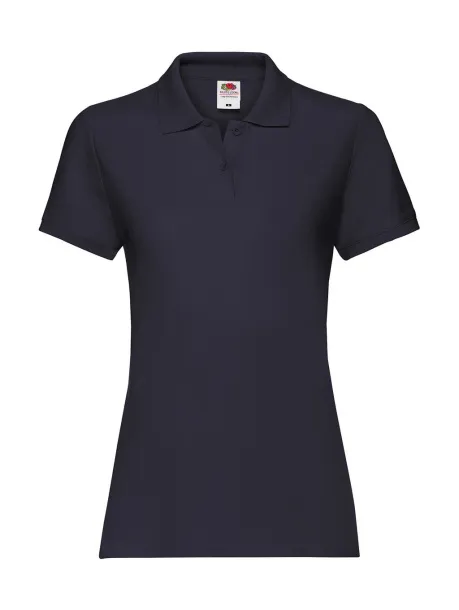  Ladies Premium Polo - Fruit of the Loom Deep Navy