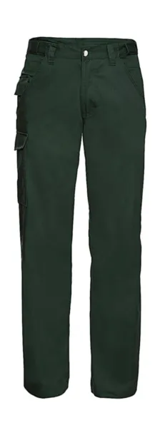  Twill Workwear Trousers length 34" - Russell  Bottle Green