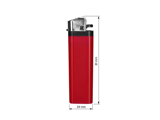 DOMINO flint lighter - ITEK Red