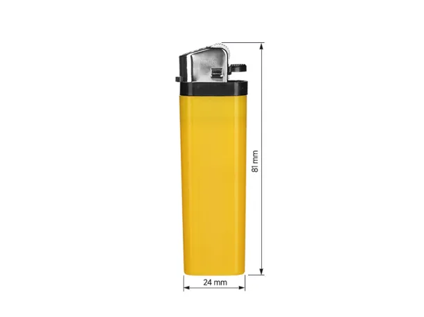 DOMINO flint lighter - ITEK Yellow