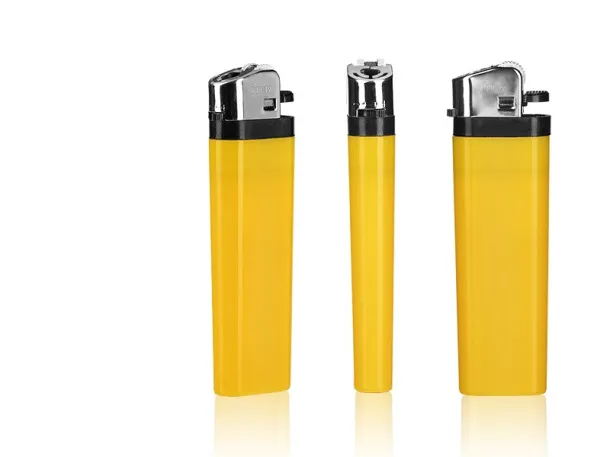 DOMINO flint lighter - ITEK Yellow