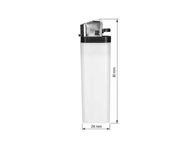 DOMINO flint lighter - ITEK White