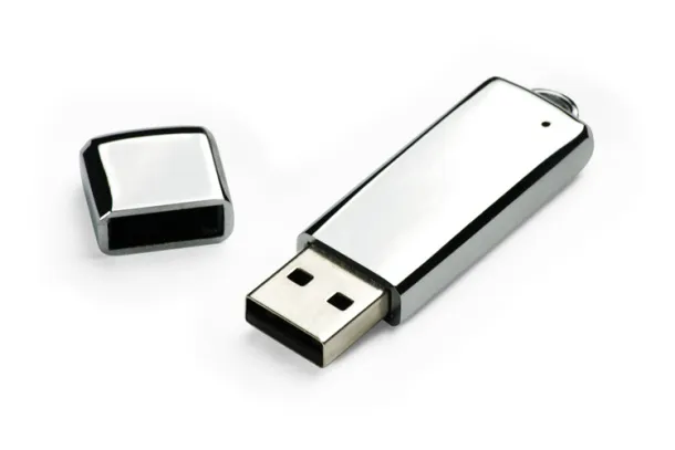 VERONA USB flash drive srebrny