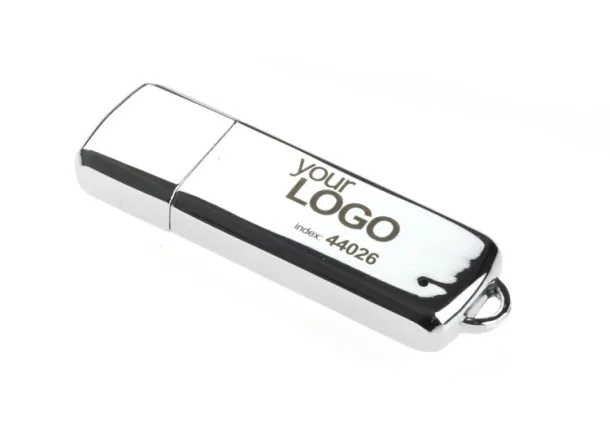 VERONA USB flash drive srebrny