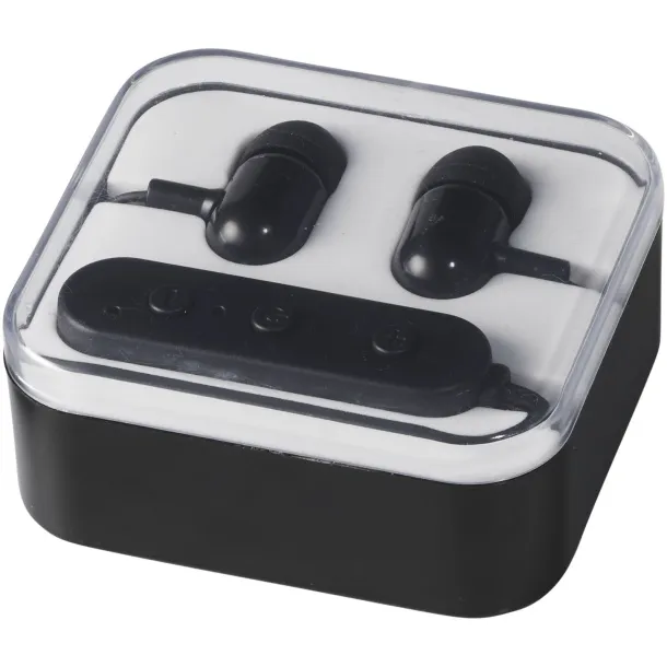 Colour-pop Bluetooth® earbuds - Bullet Solid black