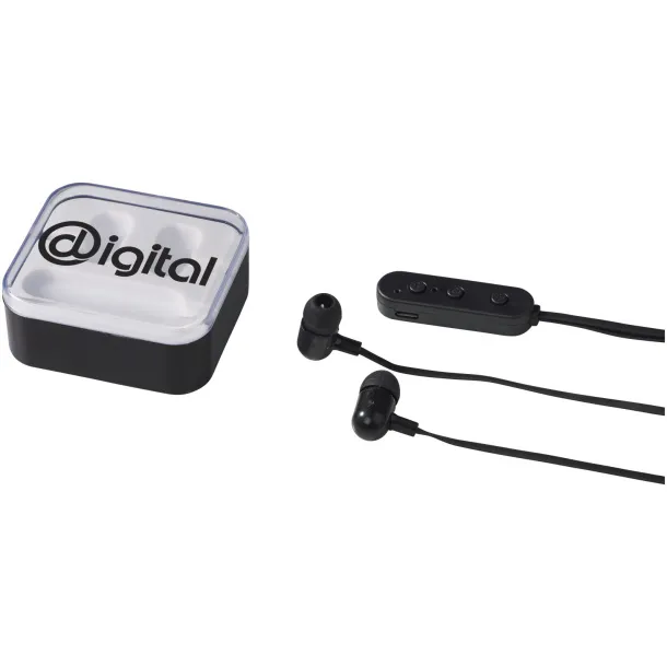 Colour-pop Bluetooth® earbuds - Bullet Solid black