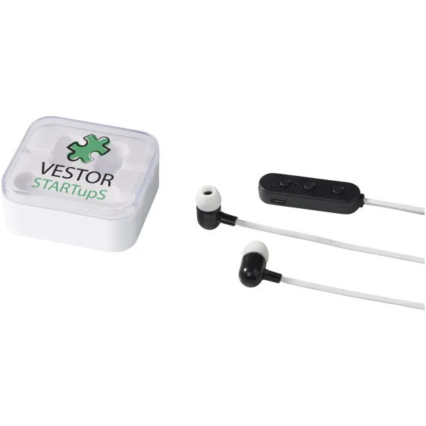 Colour-pop Bluetooth® earbuds - Bullet White